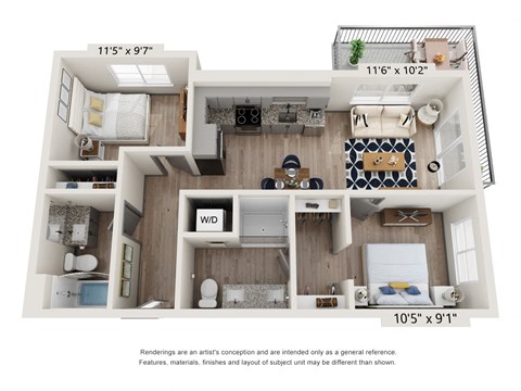 281 Willow Buckhorn Floor Plan